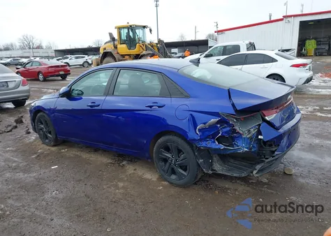 2021 Hyundai Elantra Sel из США, поврежденный, VIN KMHLM4AG1MU130156